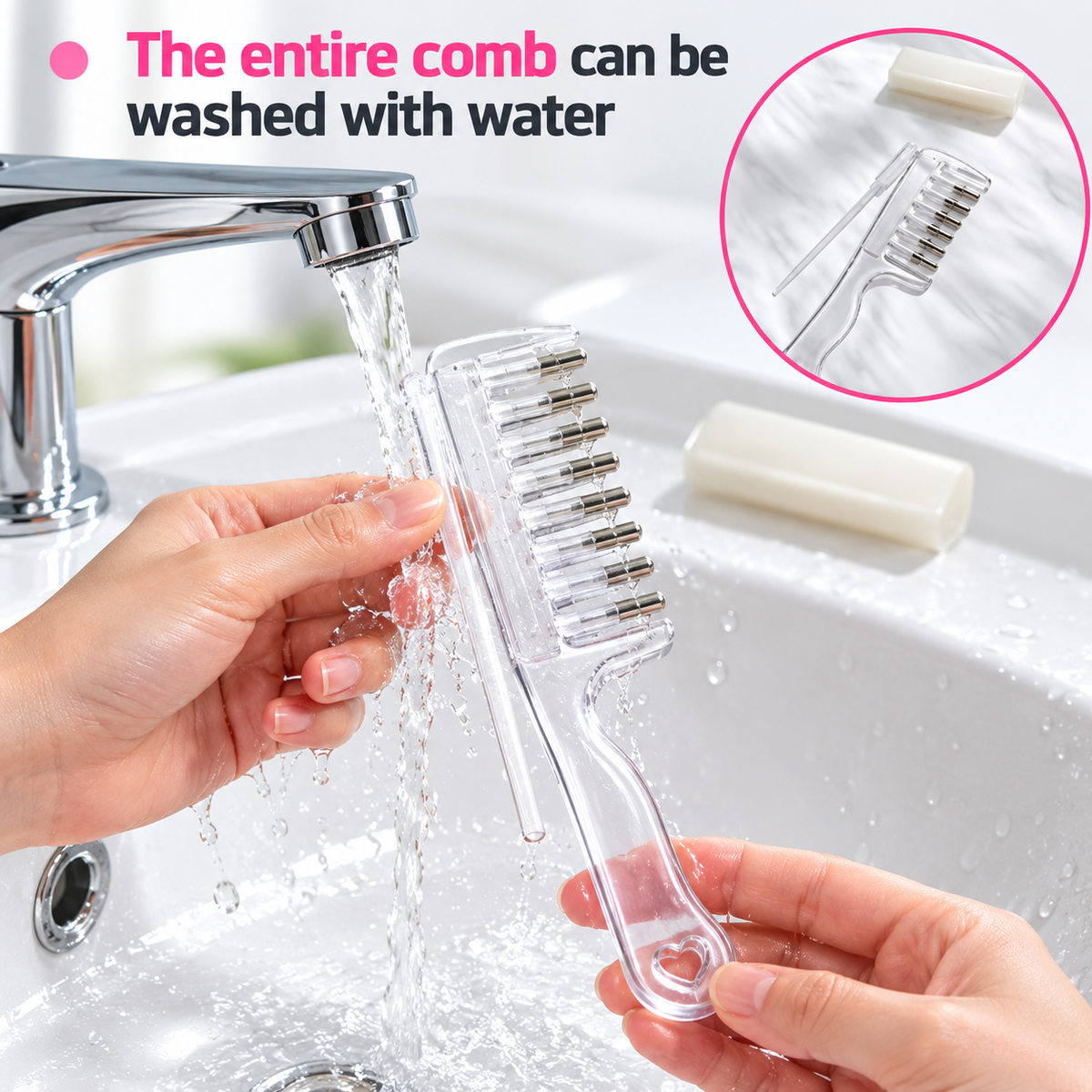 Hair Oil Applicator Comb – Easy & Mess-Free Scalp Oil Application