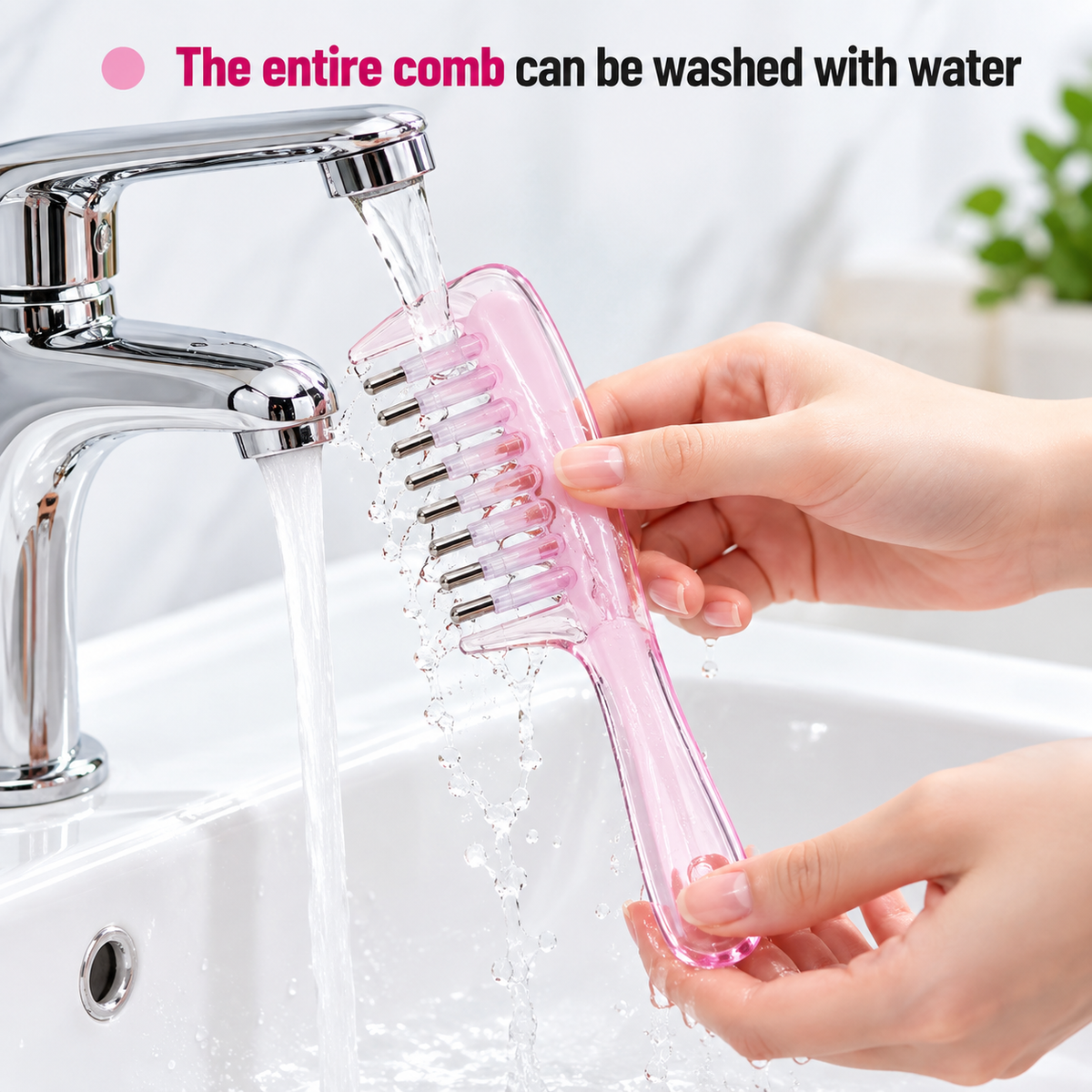 Hair Oil Applicator Comb – Easy & Mess-Free Scalp Oil Application